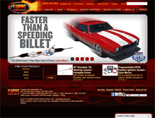 Tablet Screenshot of flamingriver.com
